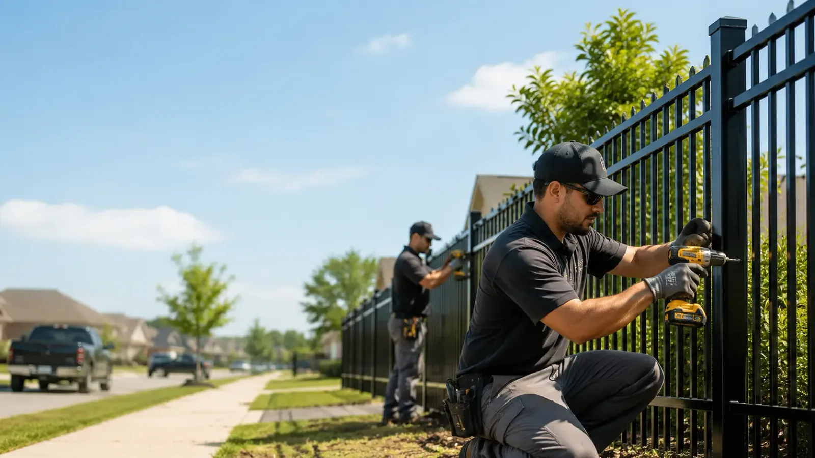 Metal Fence Installation in Port Royal, SC
